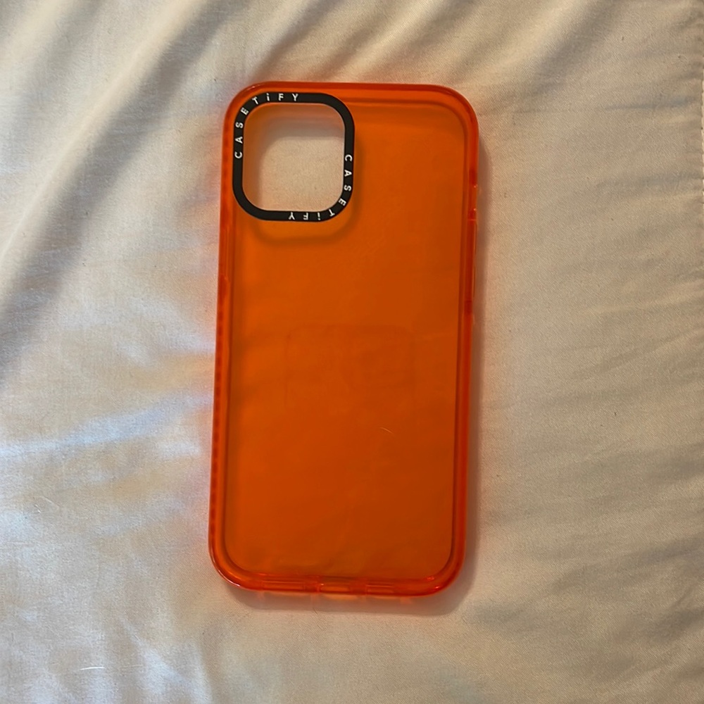 Orange Casetify iPhone 12 Pro Max